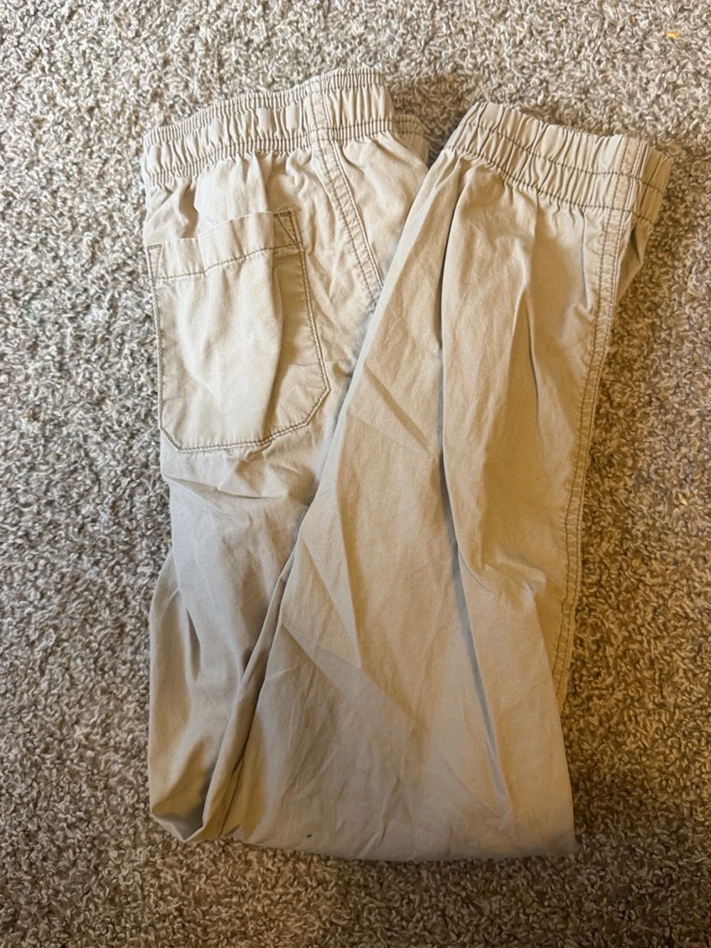 Boys elastic waist pants